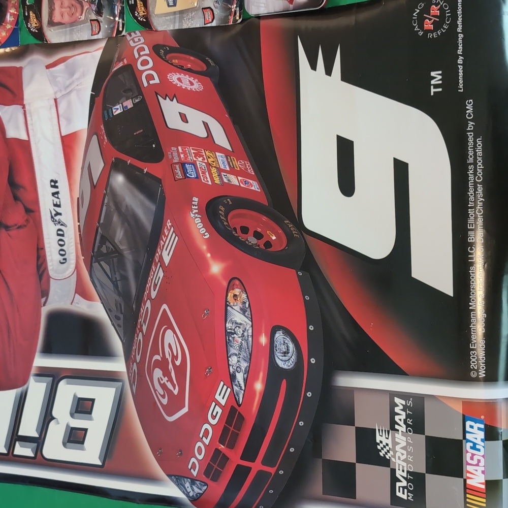 Bill Elliot Nascar Racing #9 Dodge Bundle of Collectibles - Picture 3 of 13